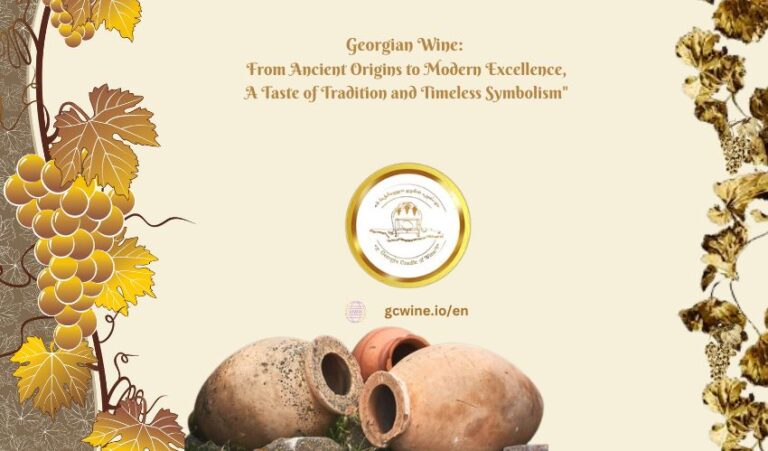 Georgian Wine: From Ancient Origins to Modern Excellence, A Taste of Tradition and Timeless Symbolism.
