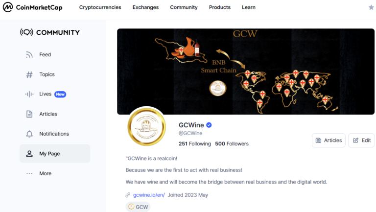 We are already 500 members! 🎉😎🚀🍷#GCWine #realcoin #crypto #blockchain #fintech #DEFI #CryptoWine